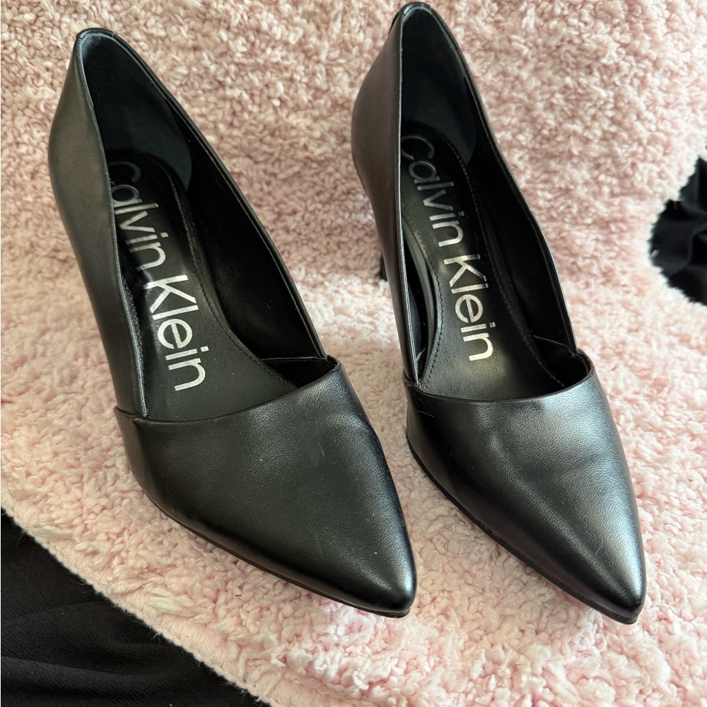 Calvin Klein Women's Classic Black Heels